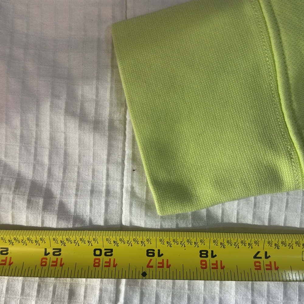 Nike lime green  crew neck sweater embroidered logos size small - Picture 8 of 10